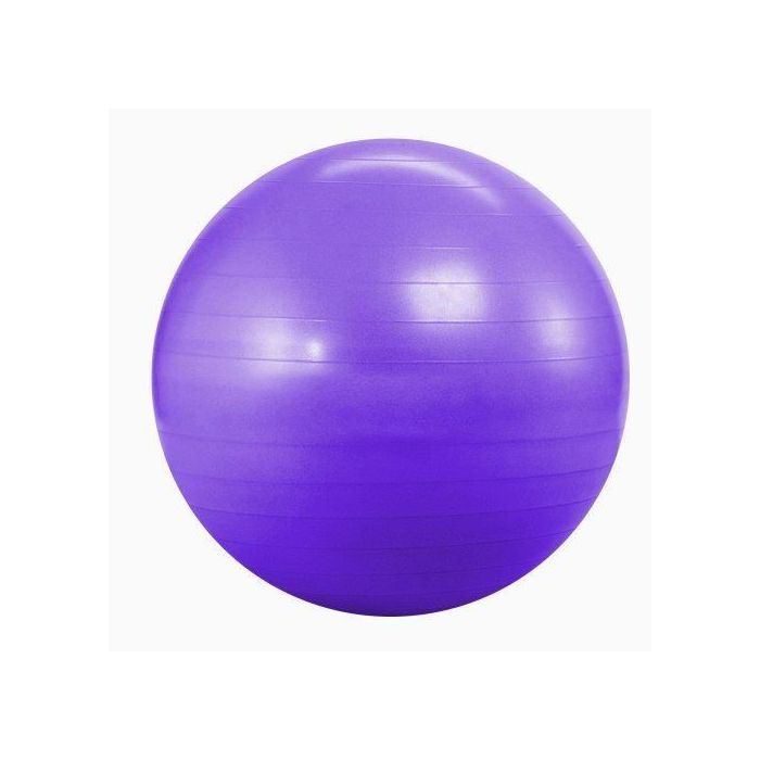Ballon De Stabilité GalSports 65cm - Anti-éclatement Avec Pompe - Bleu