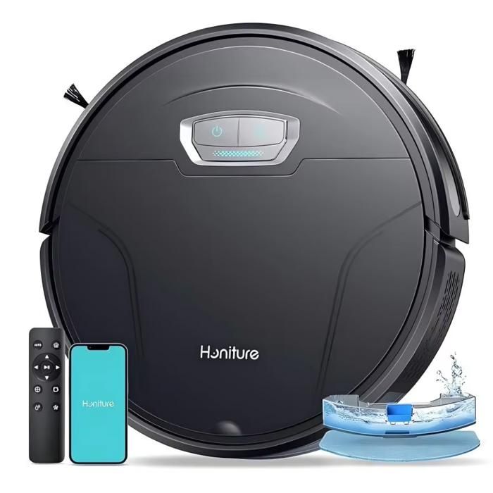Honiture G20 Pro Robot Vacuum 4500Pa Suction Robot Vacuum Self-Charging Cleaner with App Remote Voice Control Sweeping Robot - G20 pro