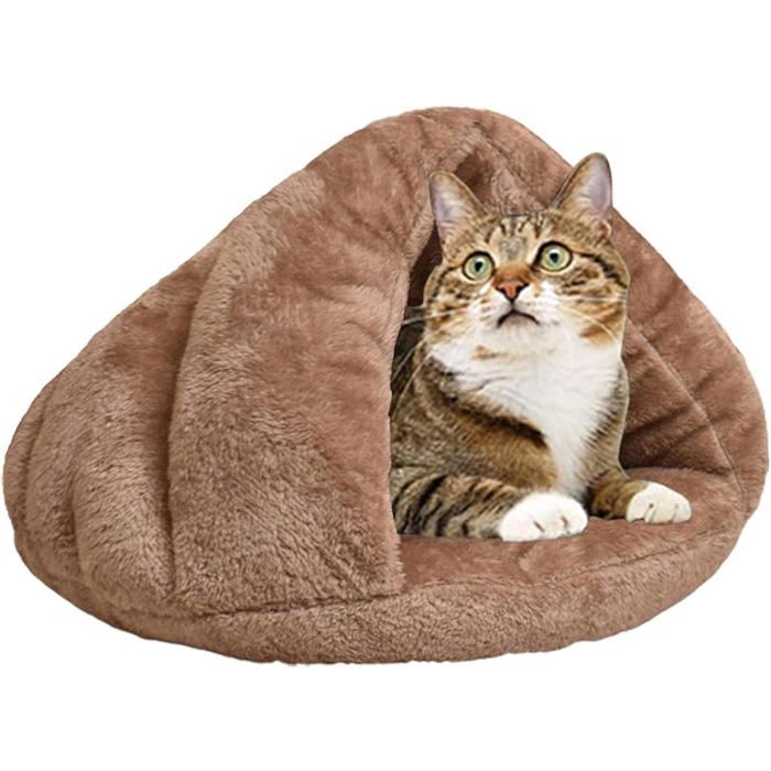 Comparer les prix de Pet Cave Bed Panier pour animal compagnie doux pour chien sac couchage confortable pour chat et chiot CORBEILLE