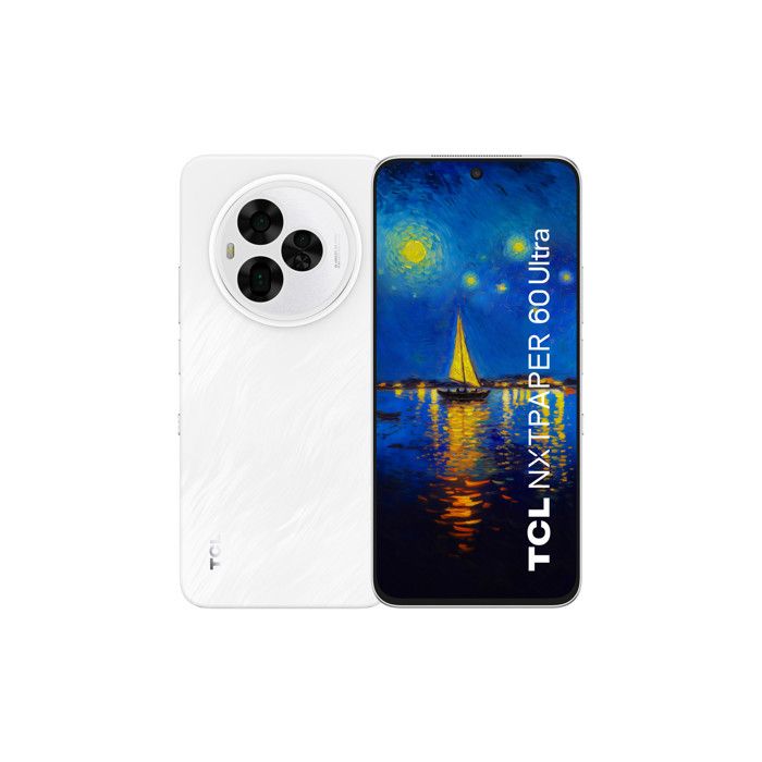 TCL NXTPAPER 60 Ultra Bianco Smartphone 256GB 12GB RAM Display NXTPAPER 3.0