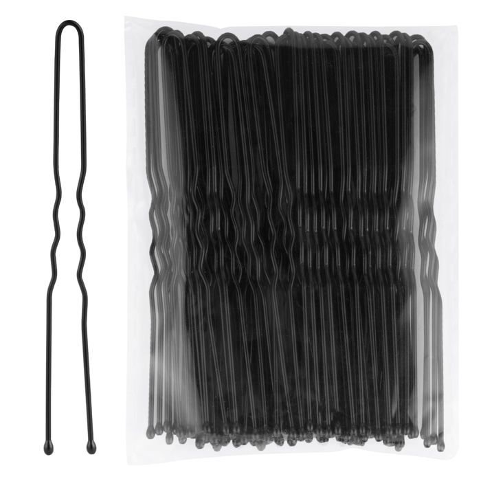 50 PcsEpingle Cheveux Femme 7 cm épingle à Cheveuxes Epingle a Cheveuxs Femmes Epingle a Chignon en Forme de U Barett QIEDOVIEY