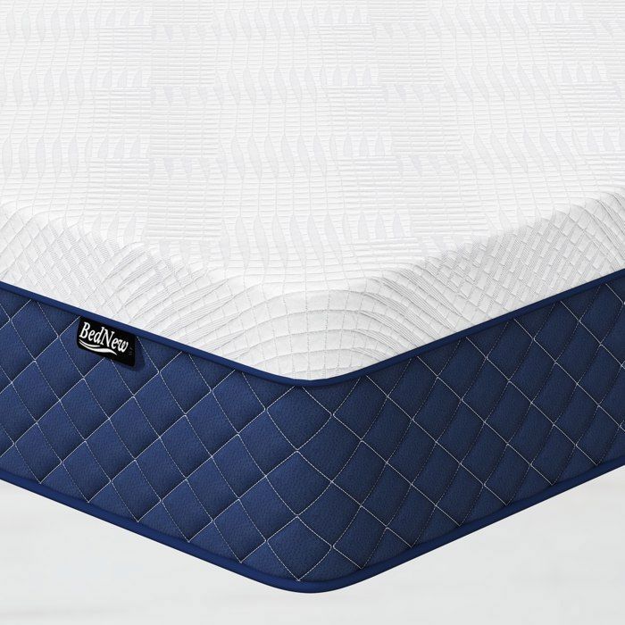 Bednew Hybride Matelas 120x200cm Épaisseur 31cm H3 Ferme 7 Zones ergonomiques Matelas à Ressorts Ensachés et à Mémoire de Forme