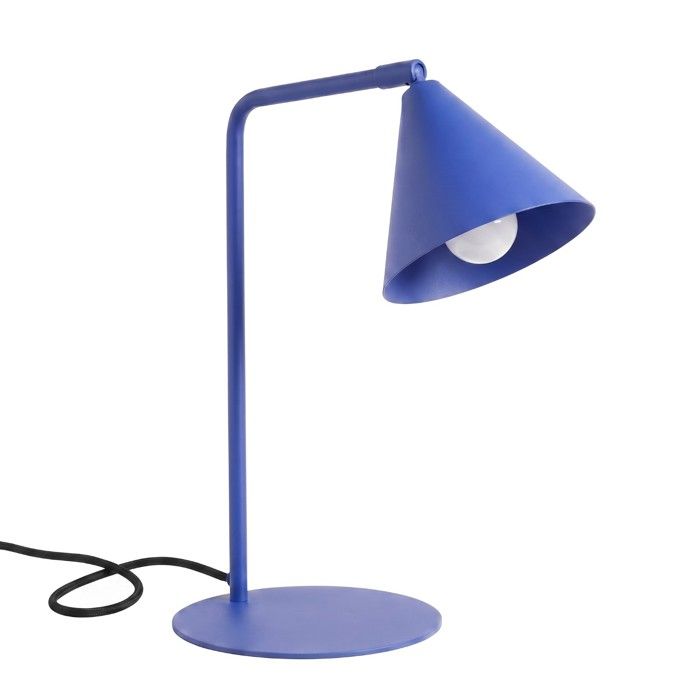 Lampe à poser dintérieur Sollux Lighting NOX - acier rond - outremer - 18x18x35 cm Lampe à poser dintérieur Sollux Lighting NOX - acier rond - outremer - 18x18x35 cm