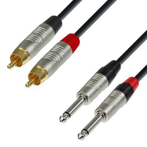 Câble audio stéréo de prestige Real Cable Cheverny II-RCA - Fm Diffusion