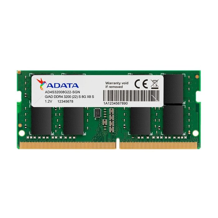 Mémoire RAM – AD4S32008G22-SGN – DDR4 – 8 Go – 3200 MHz – SO-DIMM