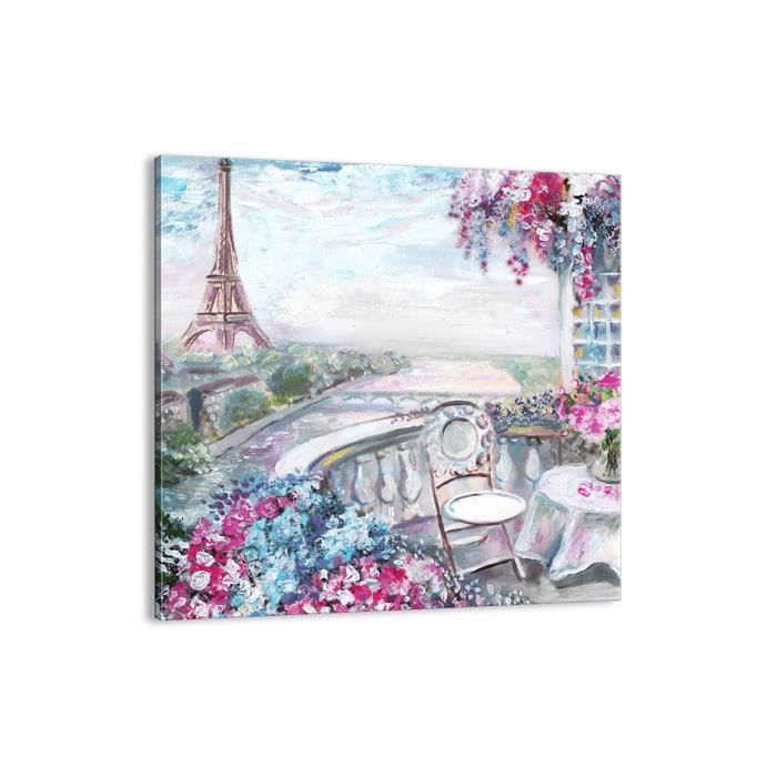 Impression sur Toile 100x40cm Tableaux Image Fruits eau claboussures