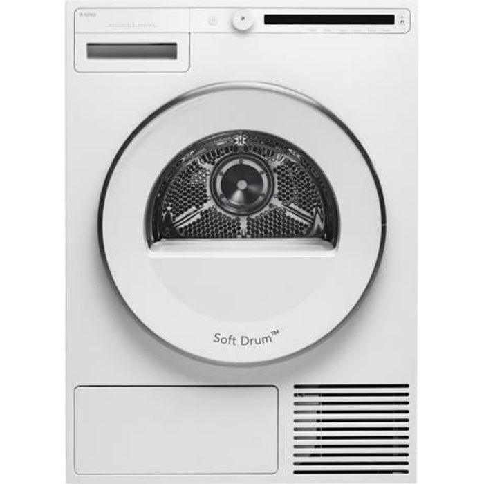 Sèche-linge ASKO T208H.W - Chargement frontal - Pompe à chaleur