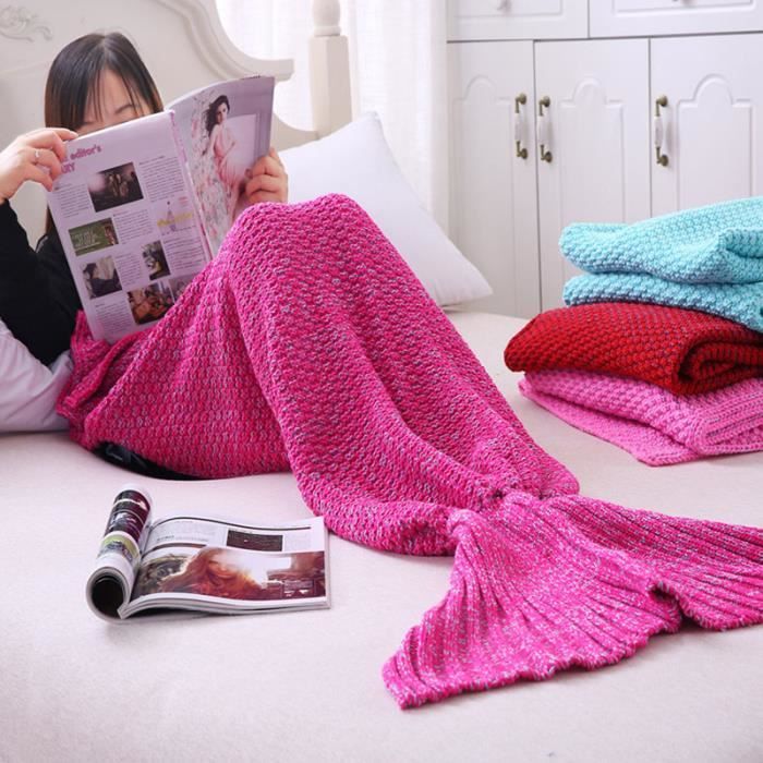 Queue De Sirène Couverture De Sirène Pour Les Enfants Toutes Les Saisons Couvertures De Couchage