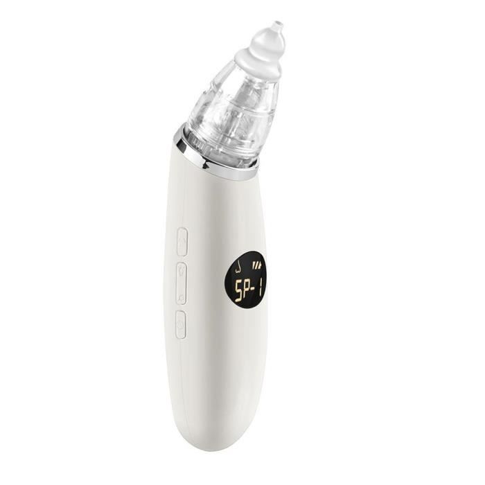 Aspirateur Nasal Manuel Pour Bébé - Mouche-Bébé Portable, Doux, Facile à Nettoyer, Idéal Pour Voyages