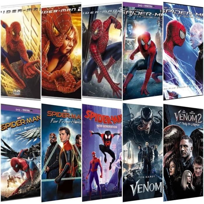 Méga Coffret Marvel 10 Films DVD L