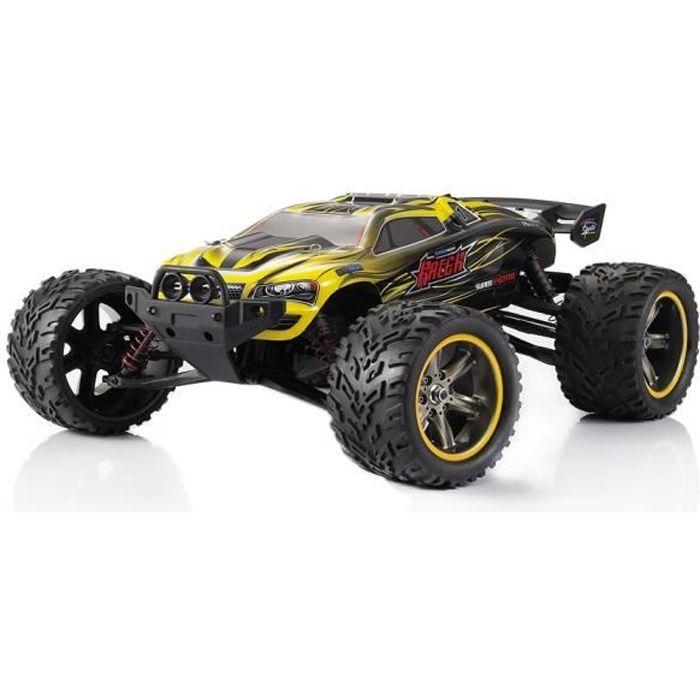 RC Voiture GPTOYS S912 33Mph Telecommande Camion Hors route 1 12 Scale 2.4 GHz 2WD Voiture electrique pour Cadeau Jaune Cdiscount Jeux Jouets