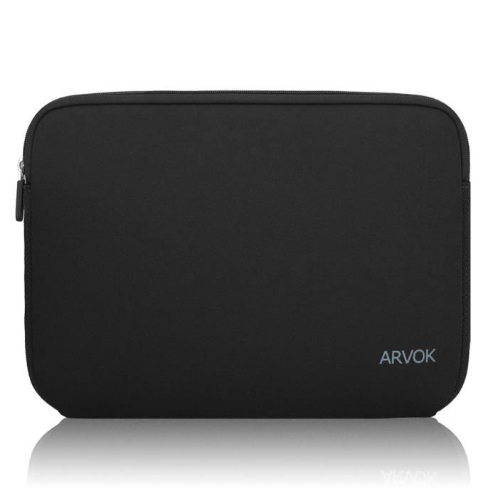 ARVOK 15 15.6 Pouces Housse pour Ordinateur Portable en Neoprene Pochette Sacoche pour Chromebook Ultrabook Netbook Tablette Noir Cdiscount Informatique