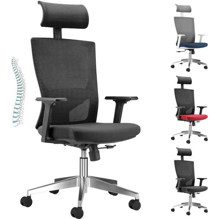 fauteuil de bureau ergonomique médical