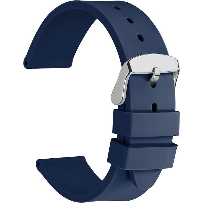 Bracelet Acier Inoxydable Caoutchouc 304746 main image 1