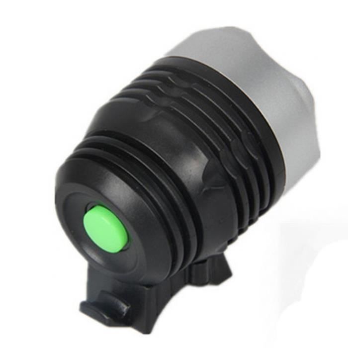 Lampe Vélo 2 En 1 – 3 Modes, Guidon, Pour Randonnée Nocturne