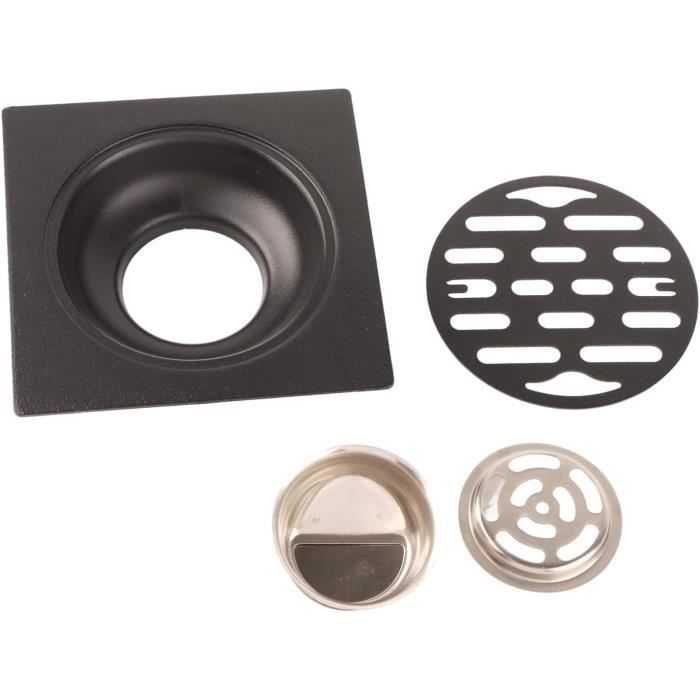 Couvercle De Bonde De Douche, 90 Mm/115 Mm, Pour Bonde Viega Tempoplex Finition Chromee Couvercle Decoulement De Douche Bouchon Anti Odeurs 91943013