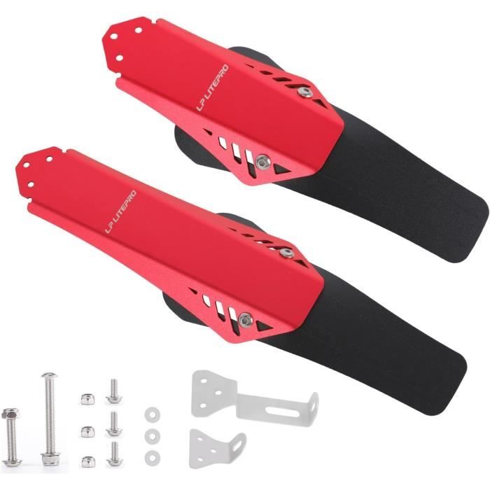 Kit Garde-boue Vélo Kugooyi - Protection Anti-éclaboussures Réglable Pour VTT Et Vélo De Ville