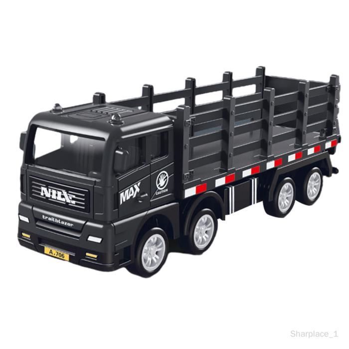 Camion De Transport Jouet Avec 8 Voitures - Jouet Garçon 3-6 Ans, Garage Pliable, Portée Par Poignée, éducatif