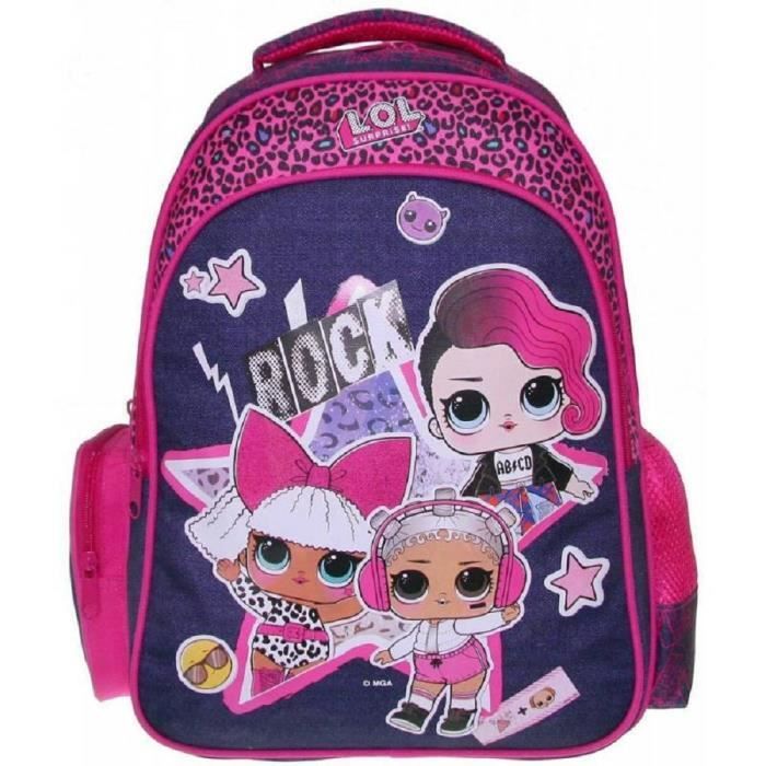 LOL Surprise Sac /à bandouli/ère 15 x 12 cm 15 x 12 cm Rose