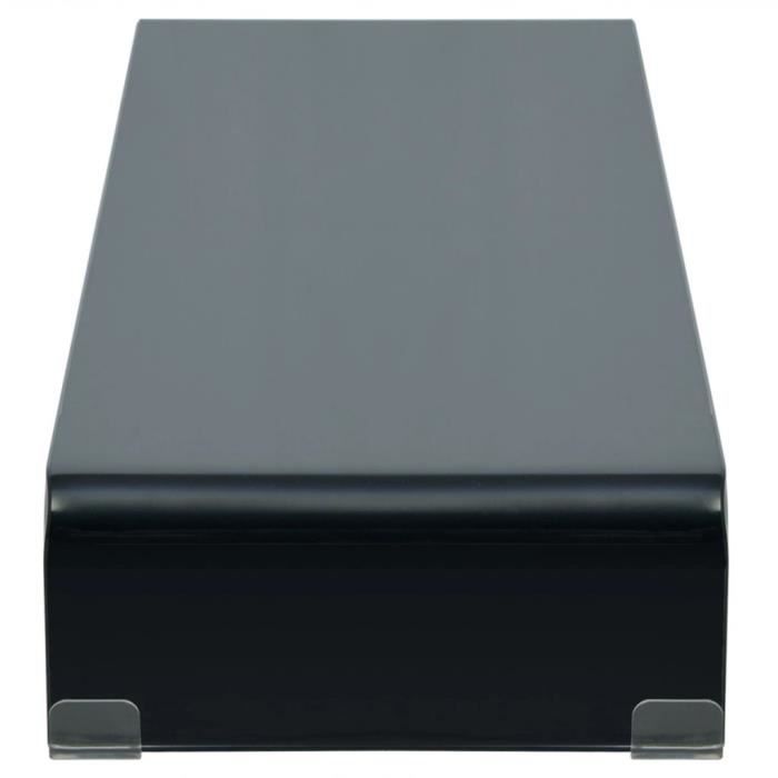 3 Étagères Supérieures Pour TV/Routeur - Support Sans Perçage, Plastique Robustes - Pour Rangement Moniteur, Décodeur...