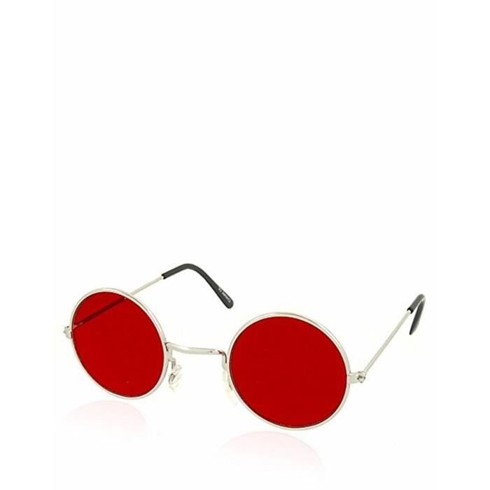 Les lunettes rouges sale