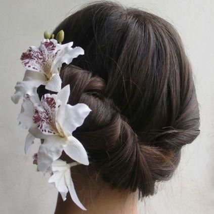 Pince Chignon Mariage Orchid e Blanche Cdiscount Au Pince Chignon Mariage Orchid e Blanche Cdiscount Au