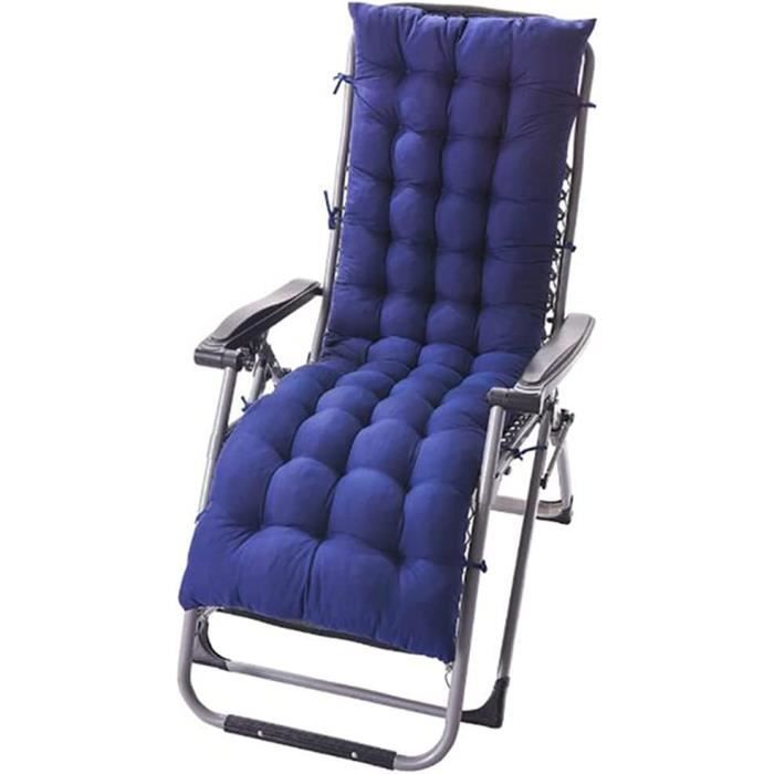 Sliveal Coussin Dossier Haut Pour Chaise De Jardin 120x50 Cm – Confort Premium Coton Lin