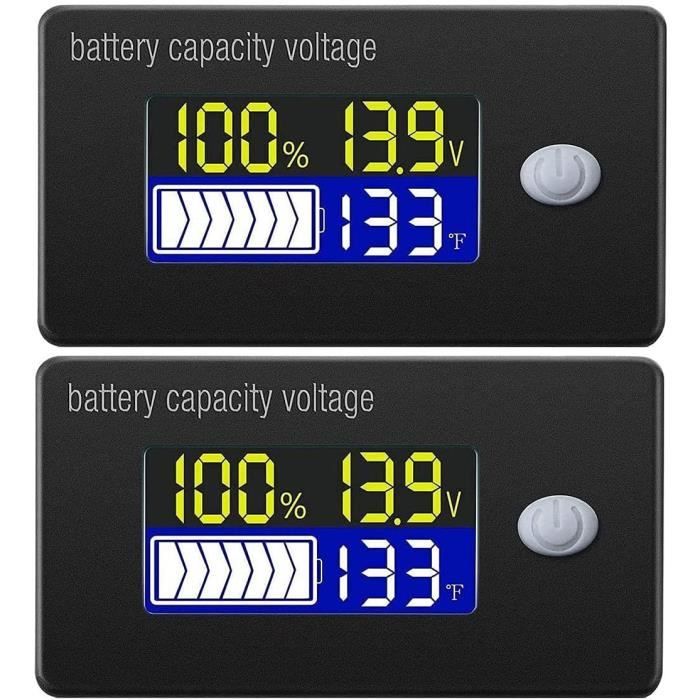 Testeur De Capacité Numérique Pour Batteries - Compatible LiPo, Li-ion, NiMH, NiCd - Écran LCD, Mesure Tension
