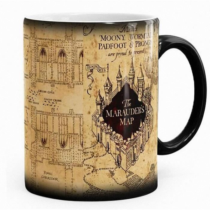 Mug Morphing magique sous licence Harry Potter Mauraders Map