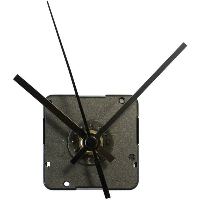 Mécanisme D'Horloge Murale Silencieux à Pile - Kit Complet Avec Aiguilles - Pour Réparation Et Création DIY - 13