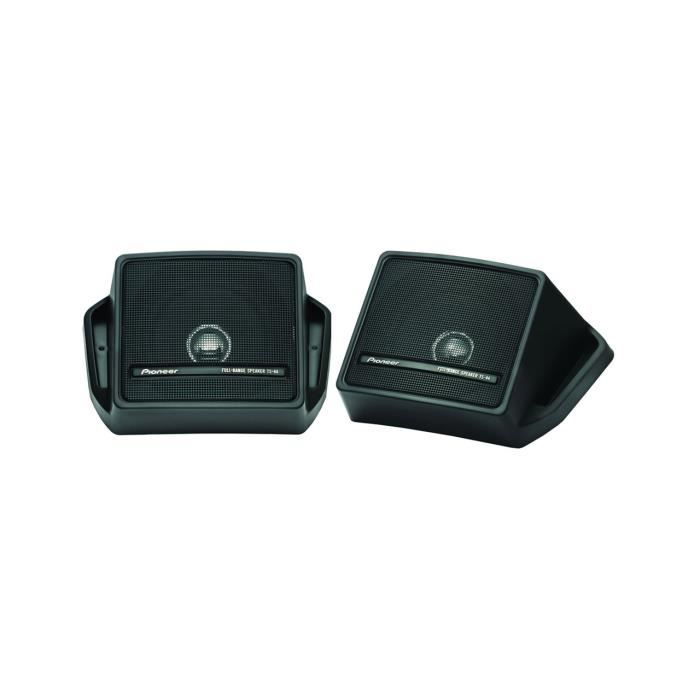 Paire Enceintes Auto 10cm 250W 2 Voies Avec Grille - Haut-Parleurs TS-1072 4 Ohm