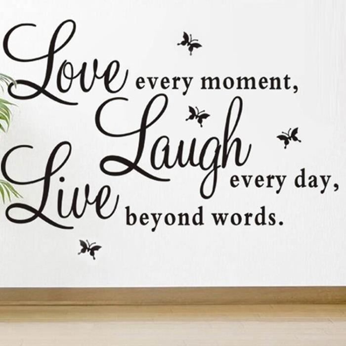 Live Rire Amour Stickers Muraux Citations Papier Papillon Decoration Stickers Muraux Citations Et Dictons Decor A La Maison Mur Ar Achat Vente Stickers Cdiscount Live Rire Amour Stickers Muraux Citations Papier Papillon Decoration Stickers Muraux Citations Et Dictons Decor A La Maison Mur Ar Achat Vente Stickers Cdiscount