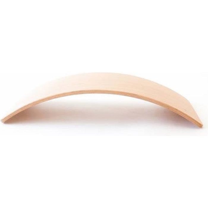 Starter WOBBEL Planche d/équilibre avec feutre Rose en bois