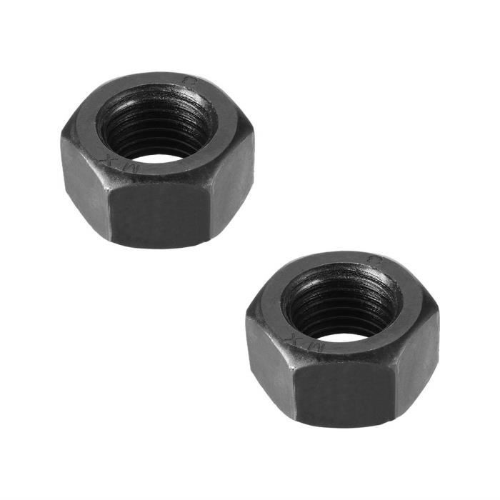 8 Écrous M12x1,75 DIN 934 En Zinc - Filetage Grossier, Grade 8