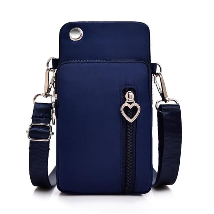 Sac T l phone Portable Femme Portefeuille Oxford Tissu Pochette