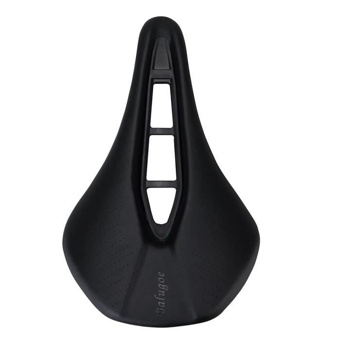 Selle de Vélo en Fiber de Carbone, Design épuré, Coussin de Siège de Vélo de Route de Montagne avec Creux Ergonomique