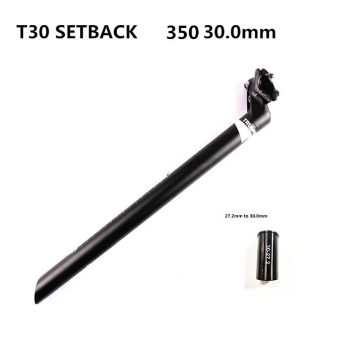 Tige De Selle J&L Zero Offset En Titane - Diamètre 27.0/31.6mm, Longueur 350mm, Pour Vélo De Route, Neuve