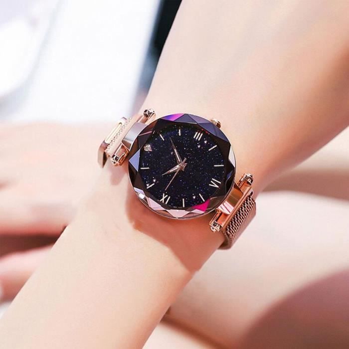 Montre bracelet 2025 aimanté femme