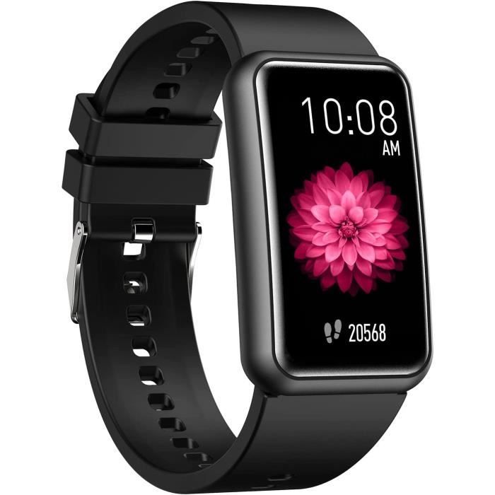 Montre Connect Rectangulaire Pour Femme Homme Surveiller