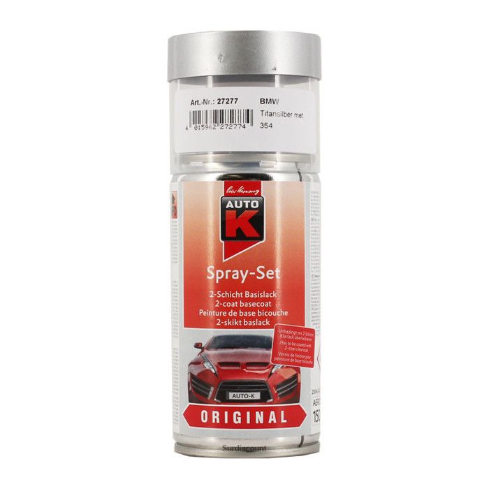 354 TITAN SILBER MET (Bombe Peinture 150 ml). P...
