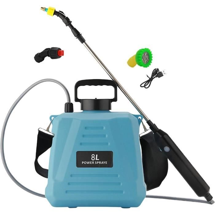VQU Pulvérisateur à Batterie 5L, Pulvérisateur électrique Pour Gazon