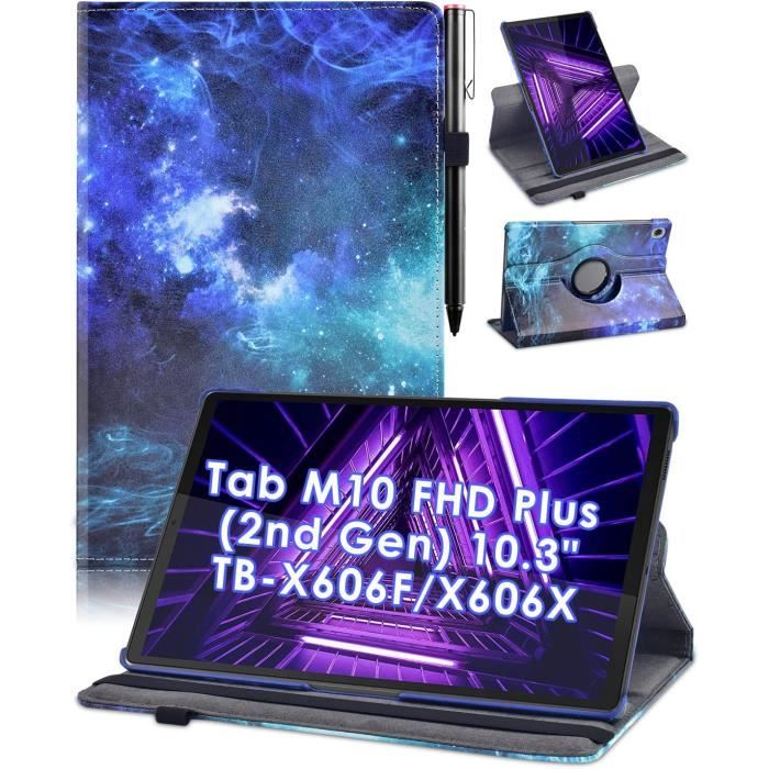 Custodia Per Lenovo Tab M10 FHD Plus 10.3'' (2020) Con Supporto – Design Leone Stellato