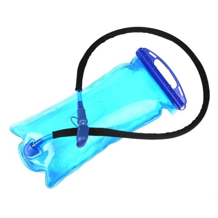 Vessie D'Hydratation 1.5L/2L/3L - Sans BPA | Pour Randonnée, Vélo, Course | Réservoir D'Eau Portable Avec Embout Anti-Fuite
