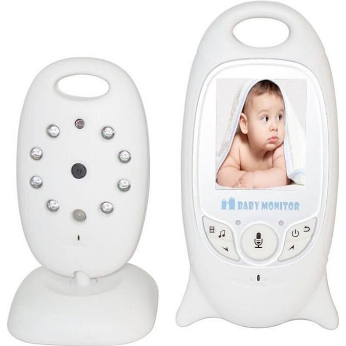 Babyphone Video Sans Fil Multifonctions 2 0 Vision Nocturne Cdiscount Puericulture Eveil Bebe