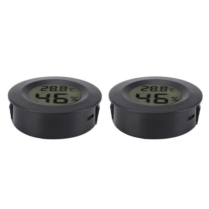 Mini Thermomètre Hygromètre – Température Et Humidité, Compact Et Sans Marque