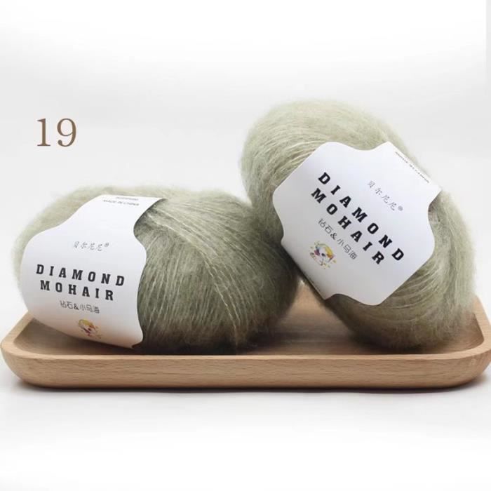 Vêtement Bébé Fille Crocheté Main - 0-6 Mois, Laine, Vert Fougère Et Crème, Fait Main Au UK