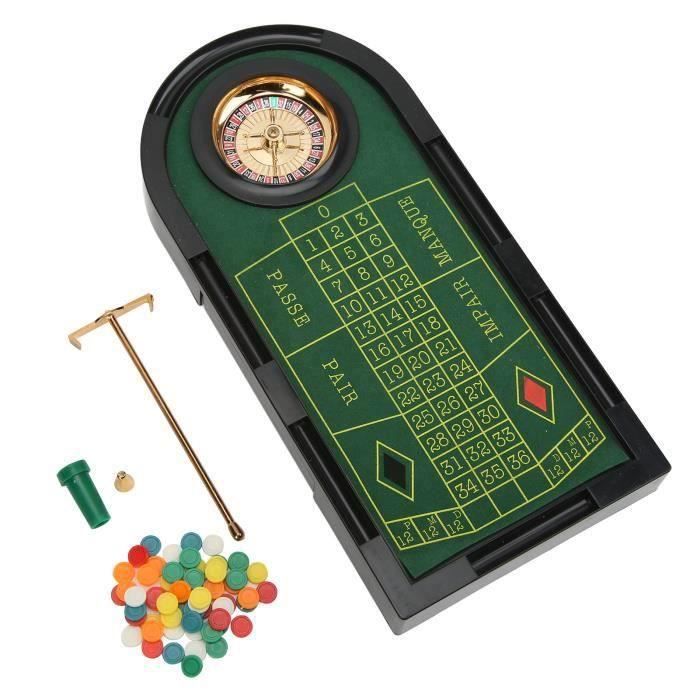 Cloud-Tbest Ensemble de jeu de mini roulette Mini jeu de Roulette ensemble  passionnant amusant Roulette jeu à boire Kit de jouets - Cdiscount Bricolage