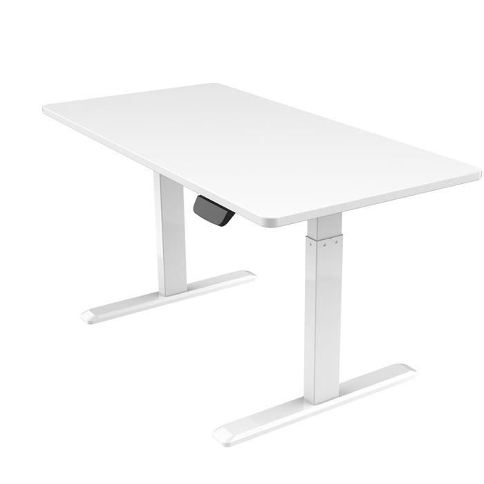 Bureau Motorise Assis Debout 120 X 75 Cm Hauteur 62 128 Cm