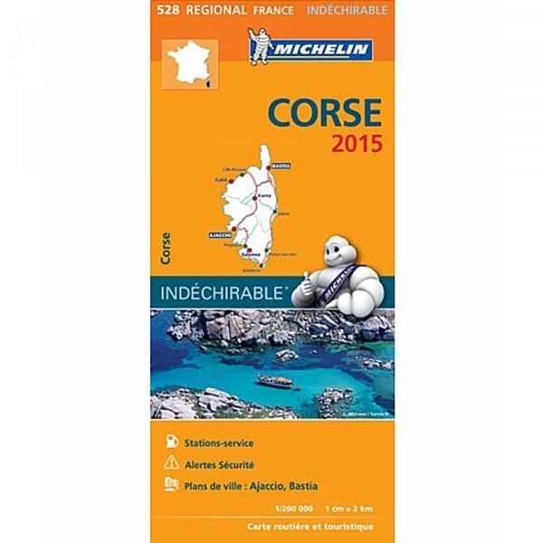 Carte routière et touristique Régional France Corse 2015 N°528