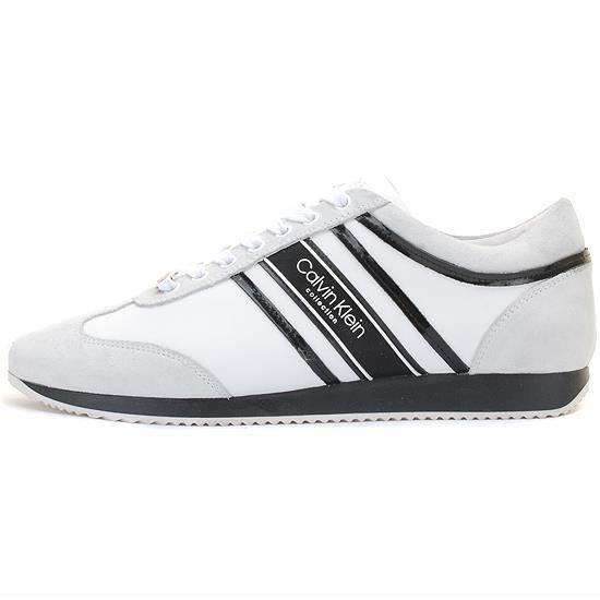 calvin klein chaussure blanche
